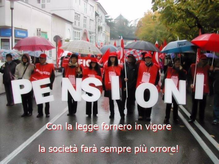 Proteste contro la riforma delle pensioni