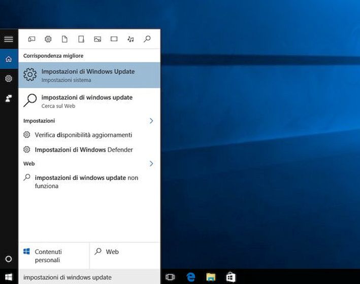 Disabilitare gli aggiornamenti di Windows 10
