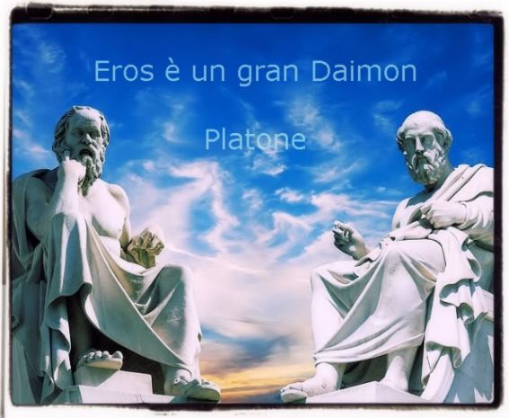 Eros è un gran Daimon