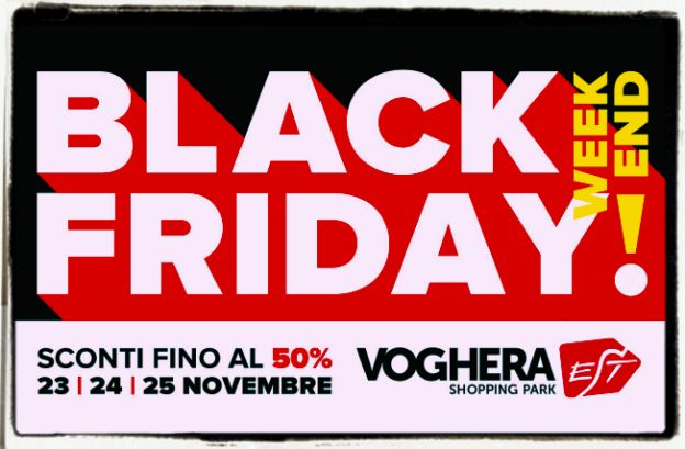 Black friday day in Italy