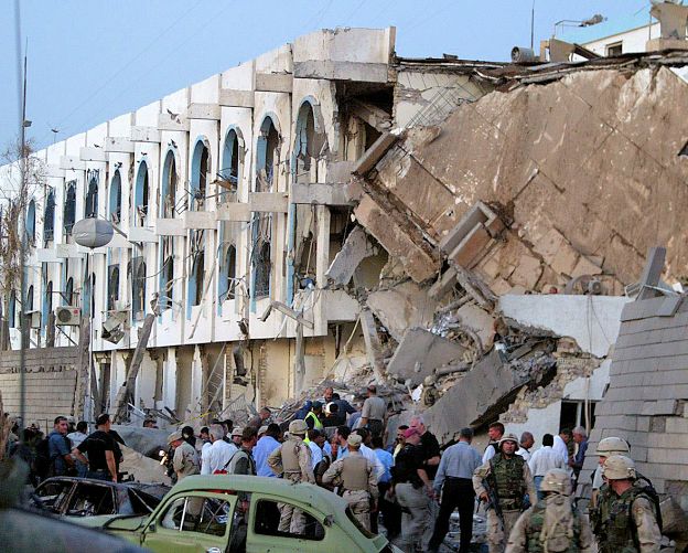 Attentato alla sede Onu a Baghdad nel 2003