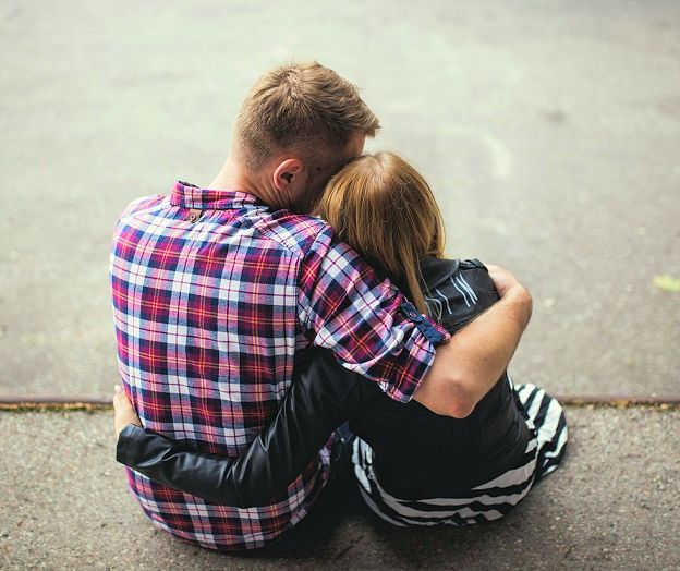 Papà con sua figlia